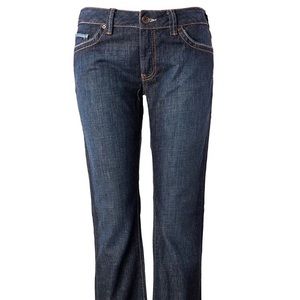 Mavi Jeans Erin Dark Wash Embroidered Stitching